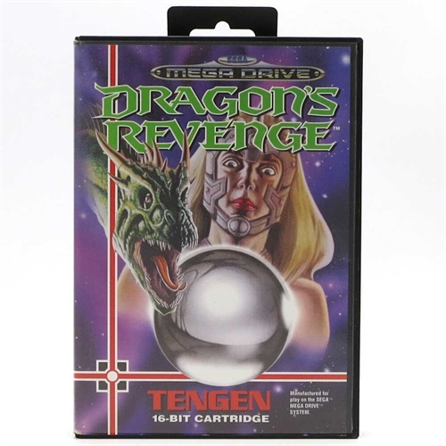 Dragons Revenge - Komplet I Æske - Sega Mega Drive Spil (B Grade) (Genbrug)